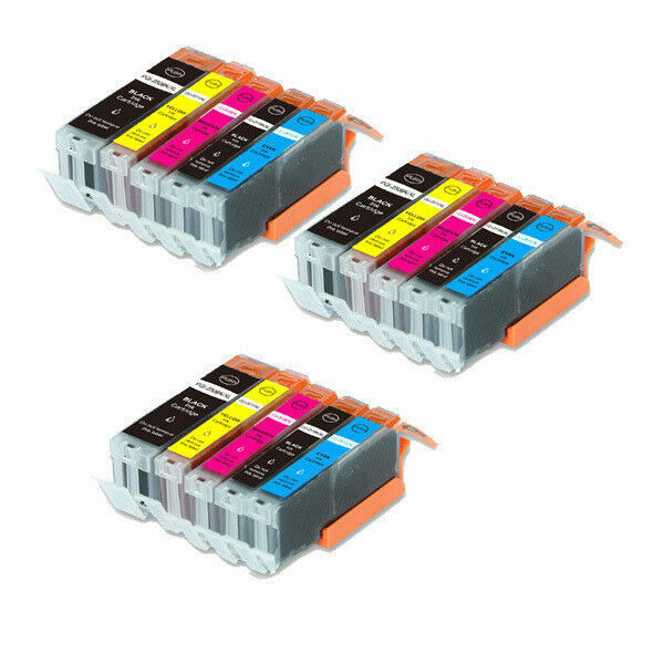 15 PK Ink Cartridges + chip Compatible for 270 271 MG6821 MG6822 TS5020 TS6020