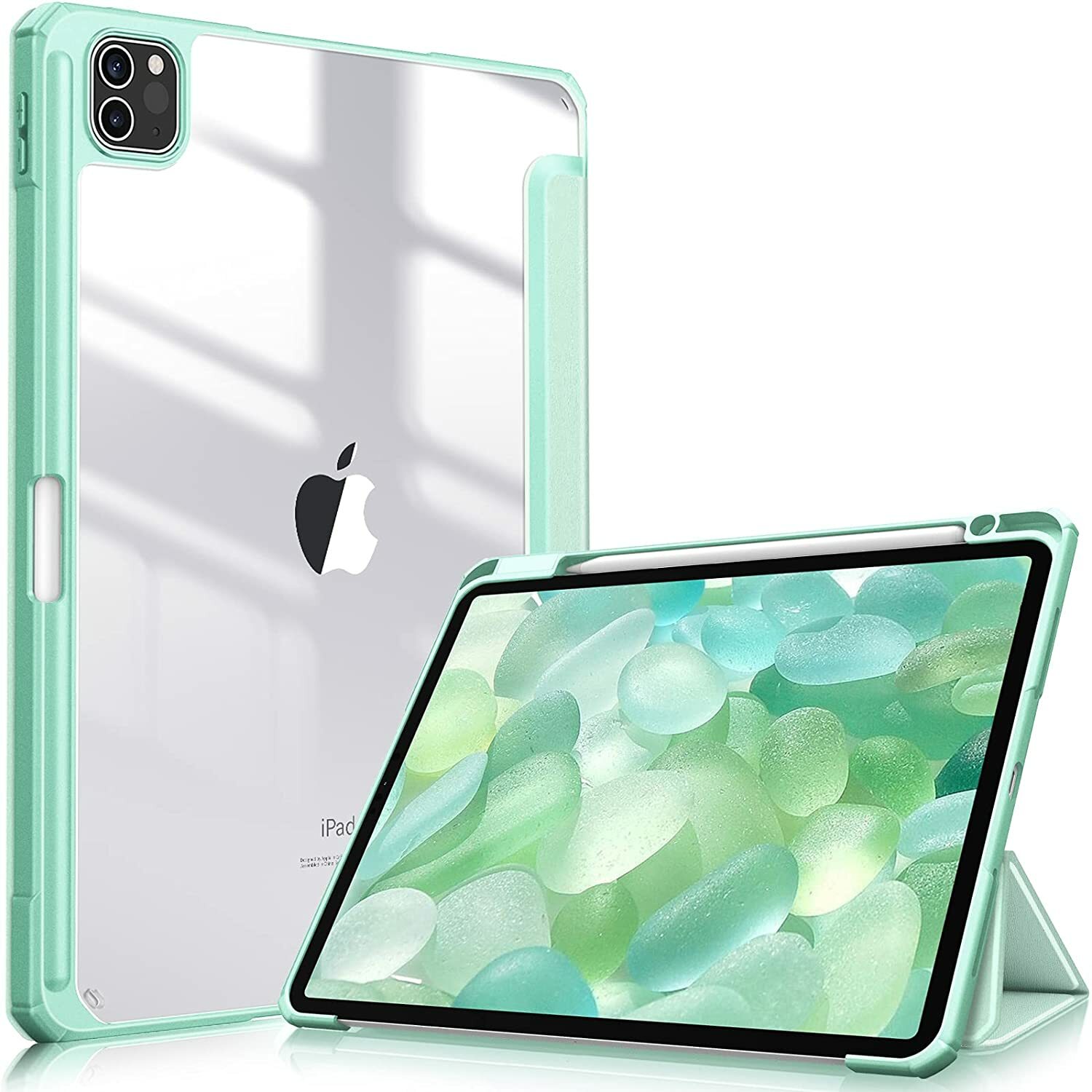 Hybrid Slim Case for iPad Pro 11-inch (4th/3rd Gen) 2022/2021 Shockproof Cover