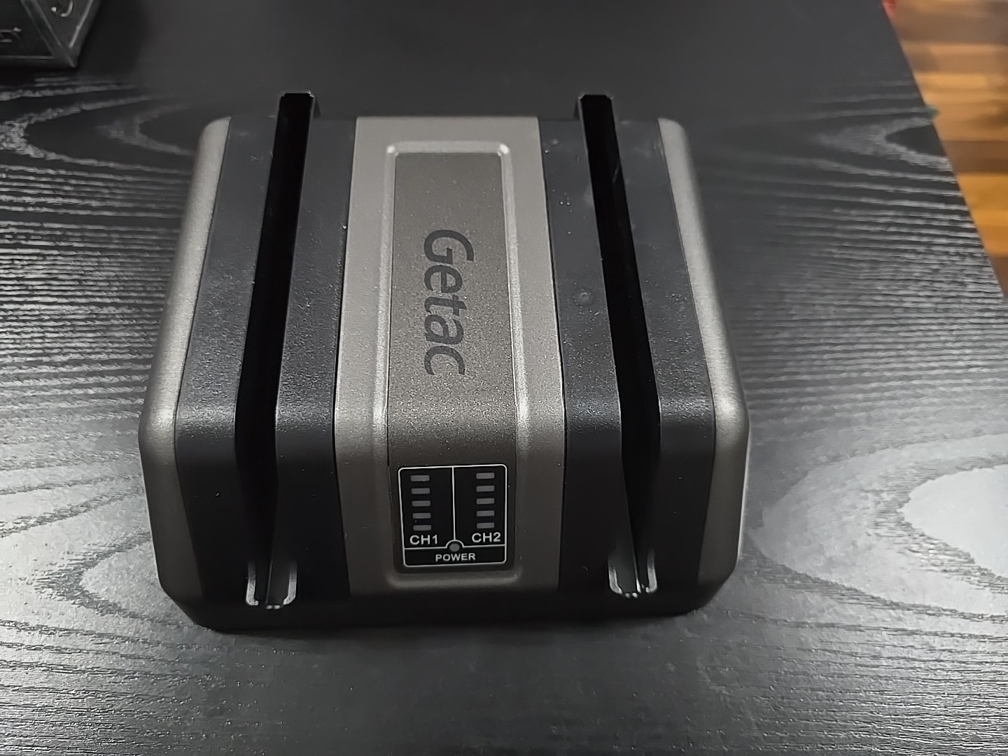 GETAC AY-C431 DUAL BAY BATTERY CHARGER w/POWER CABLE