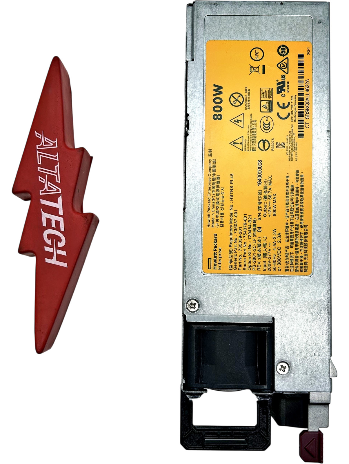 HP 754379-001 800W FS UNIV. HP POWER SUPPLY