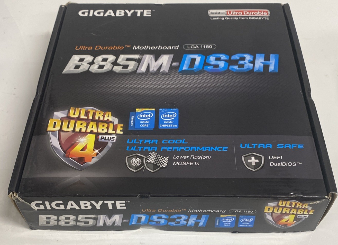 Open Box - Gigabyte B85M-DS3H-A LGA 1150 Intel ATX Motherboard B85 USB 3.0