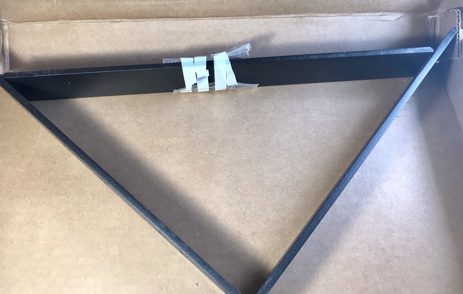 CPI Chatsworth 11312-712 Triangle Support Bracket 6-12" Cable Runway Black