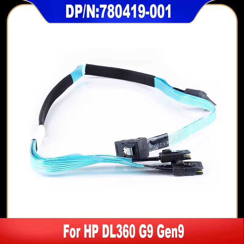780419-001 756907-001 For HP DL360 G9 GEN9 Server Mini SAS Cable 8x SFF Card
