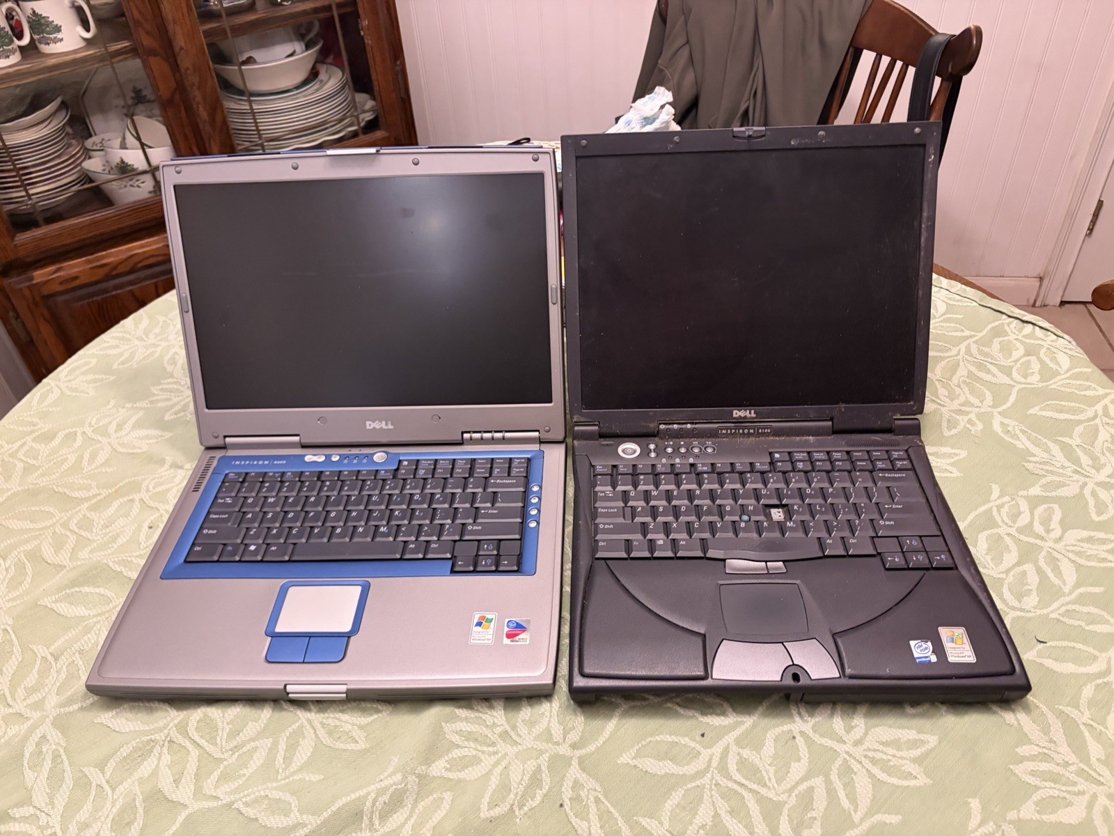 lot of 2 Dell vintage laptops as is not tested As Is Parts Or Repair Make Offer