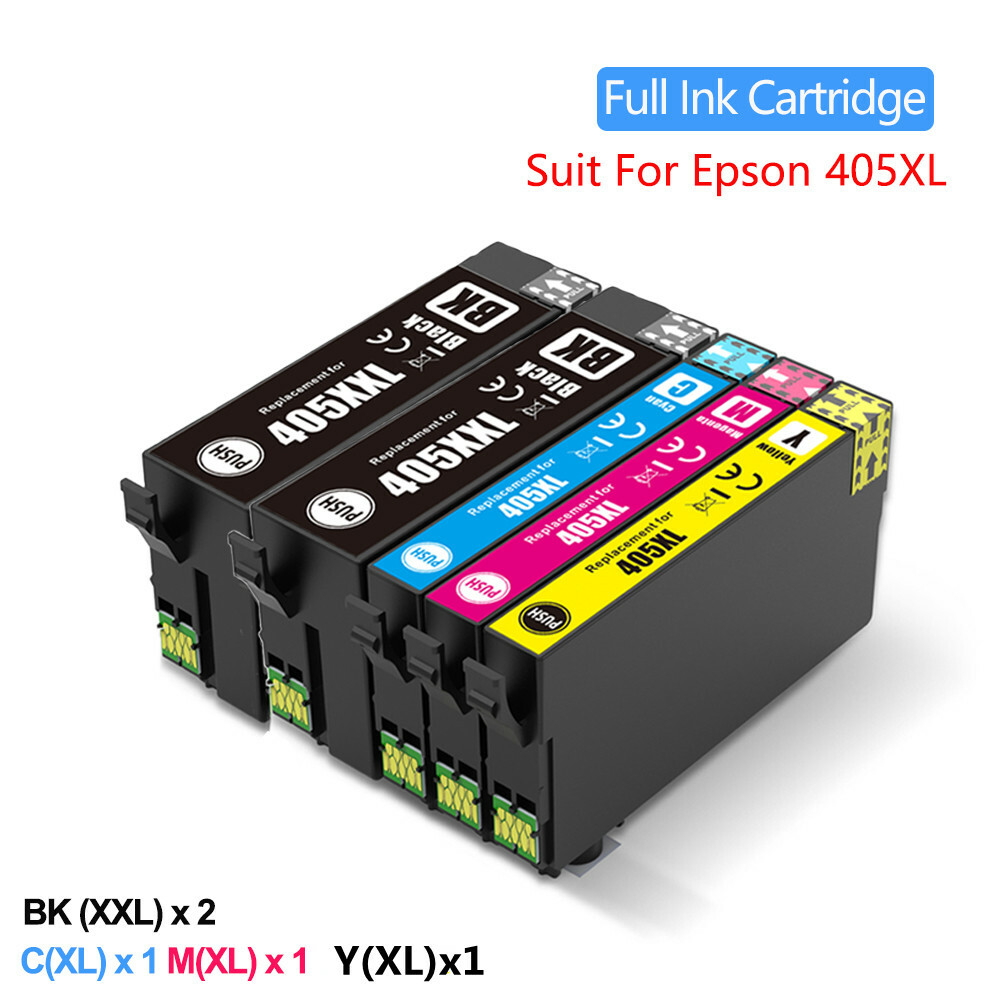 405XL Ink Cartridge For Epson WF-3820/25 WF-4820/25/30 WF-7840/30/35 5PC Europe