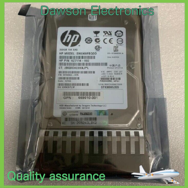 NEW QR477A 665750-001 669010-001 HP M6625 300GB 6G SAS 15K 2.5IN HDD Hard Drive