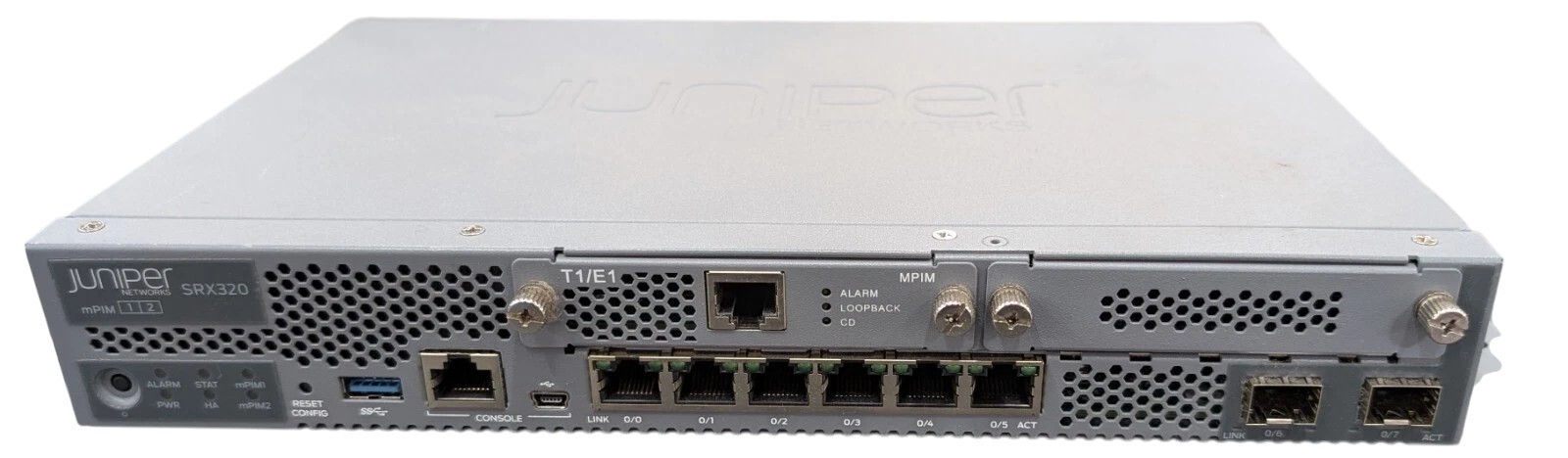 U83686 Juniper SRX320 8Port Security Services Gateway Appliance G2U