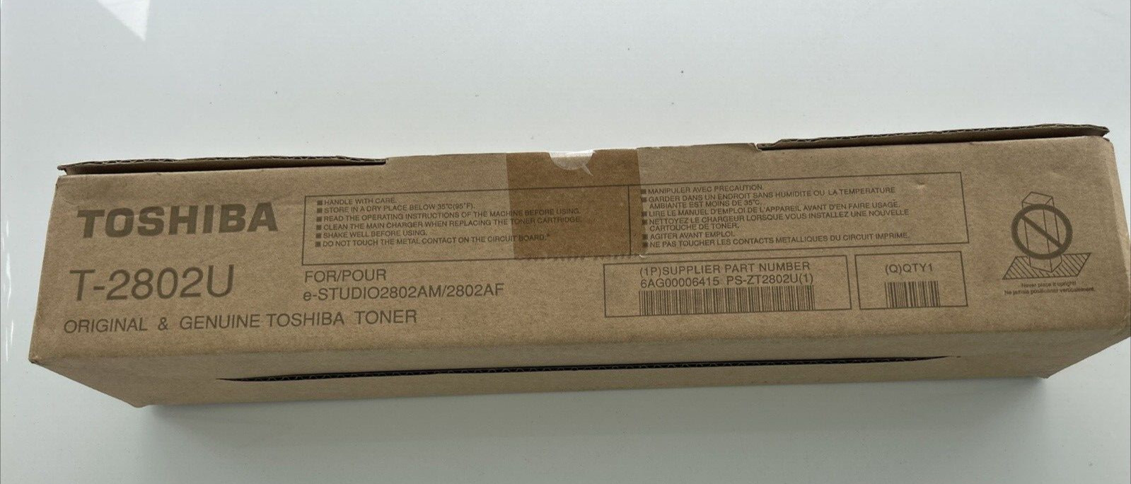 Genuine Toshiba T-3008U Black Toner Cartridge NEW IN BOX