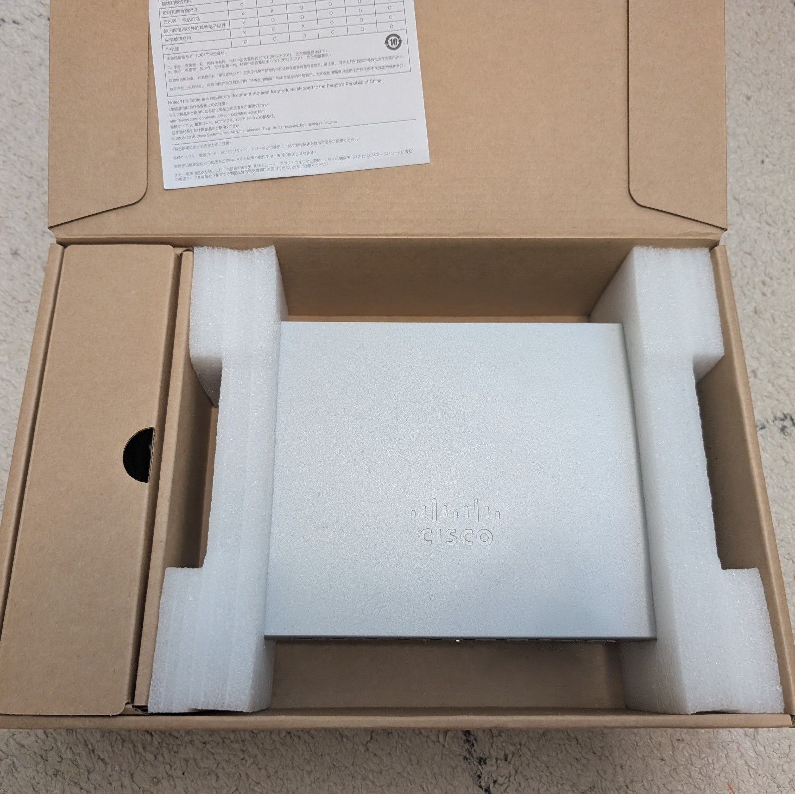 Cisco Meraki MS120-8-HW, Unclaimed, Boxed