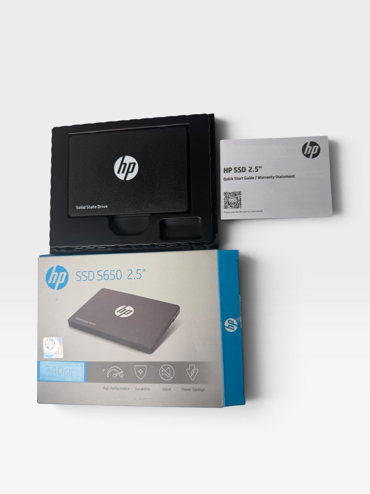 HP S650 2.5 Inch SATA III SSD 240GB Internal Solid State Hard Drive Disk
