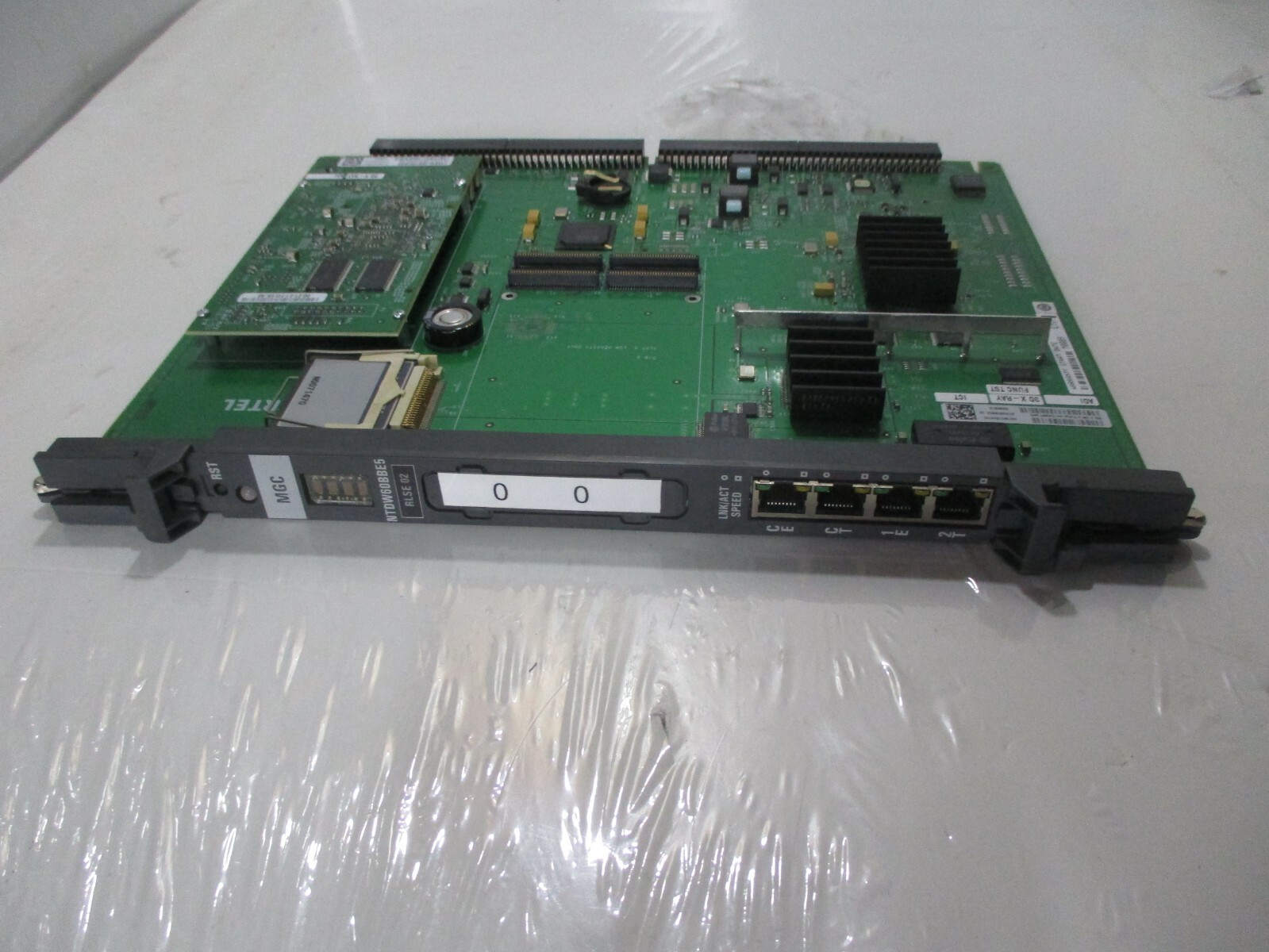 Nortel NTDW60BBE5 RLSE 02 MGC Media Gateway Controller Module w/ NTDW64AAE5
