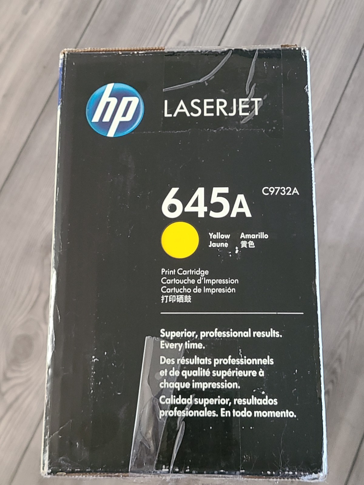 Genuine HP 645A Yellow C9732A Print Toner Cartridge 