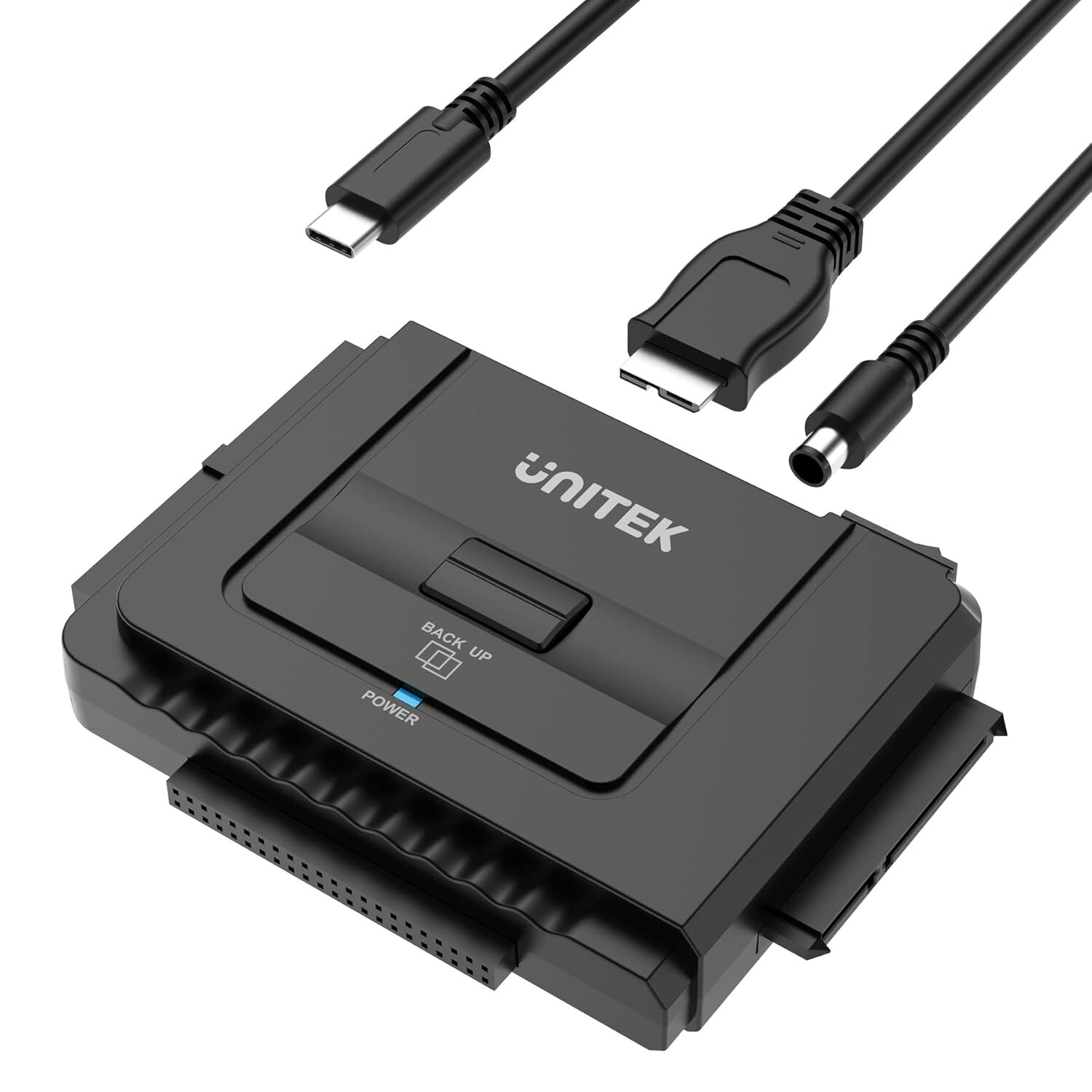 Unitek USB C to IDE and SATA Converter External Hard Drive Adapter Kit for Unive