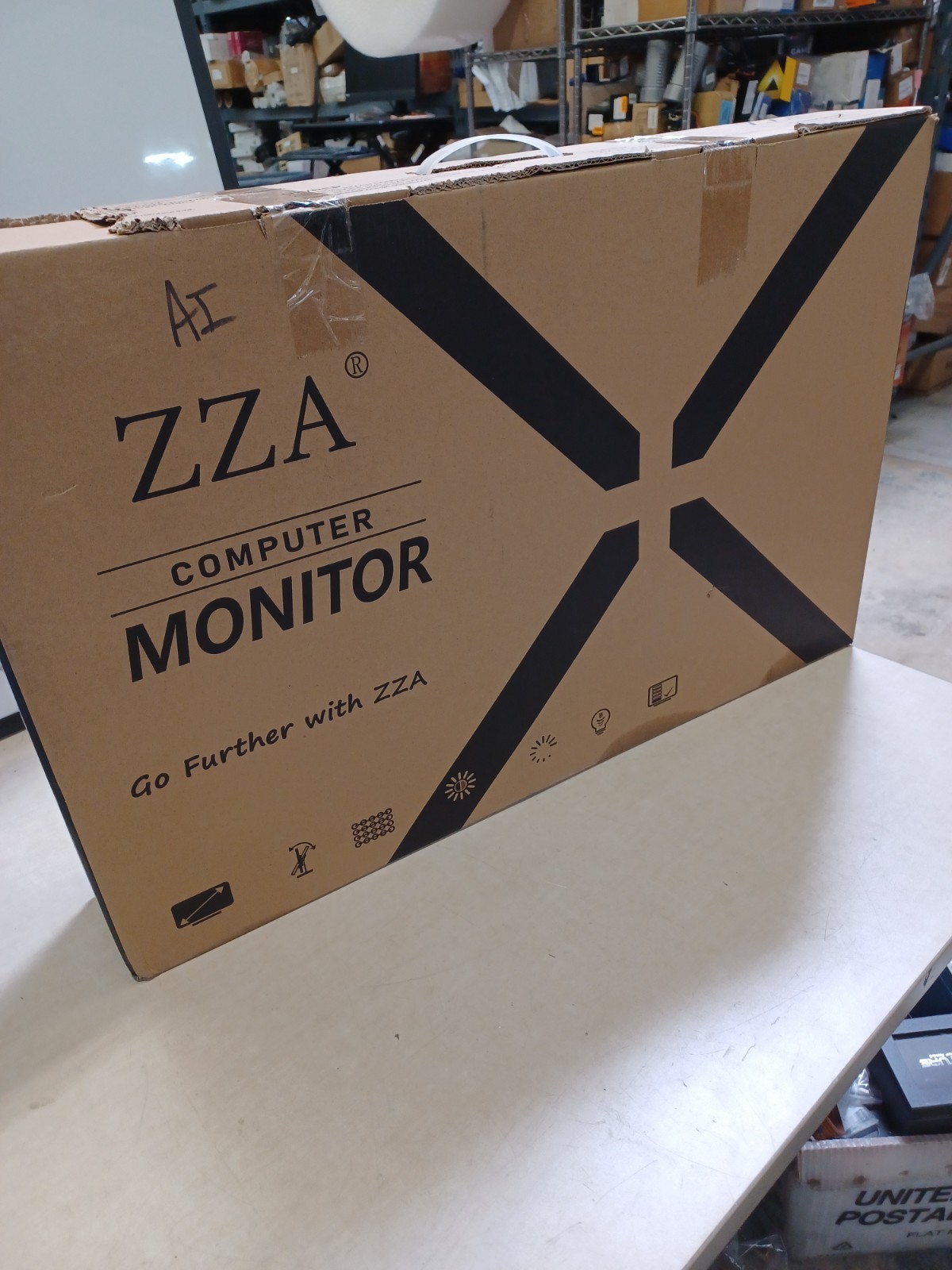 ZZA 32" Monitor | 4K UHD 3840x2160, IPS Panel, 60Hz, Adaptive Sync
