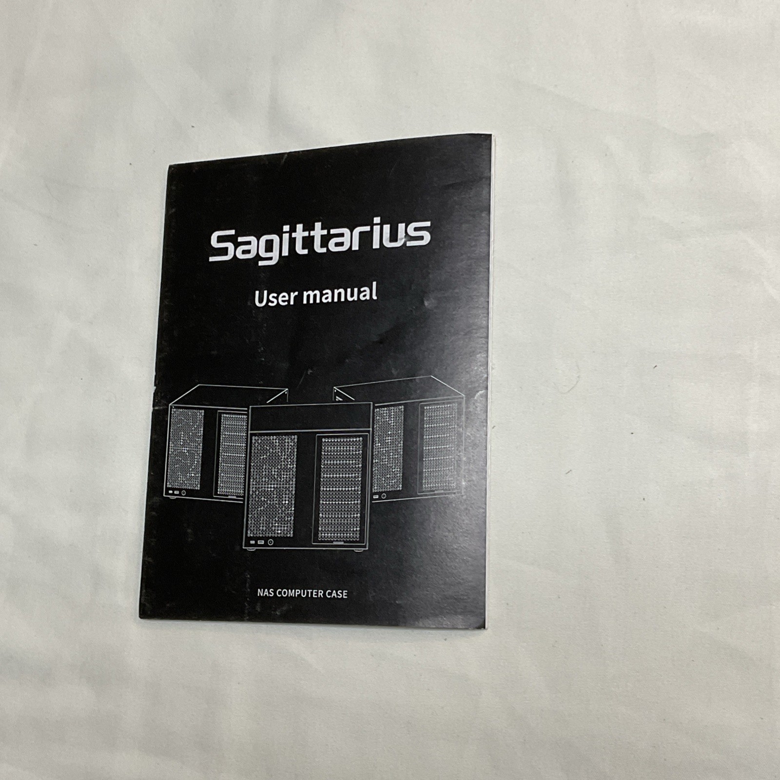 BLACK Sagittarius 8-Bay NAS Case MicroATX Tool-less Hot-Swap Backplane Server
