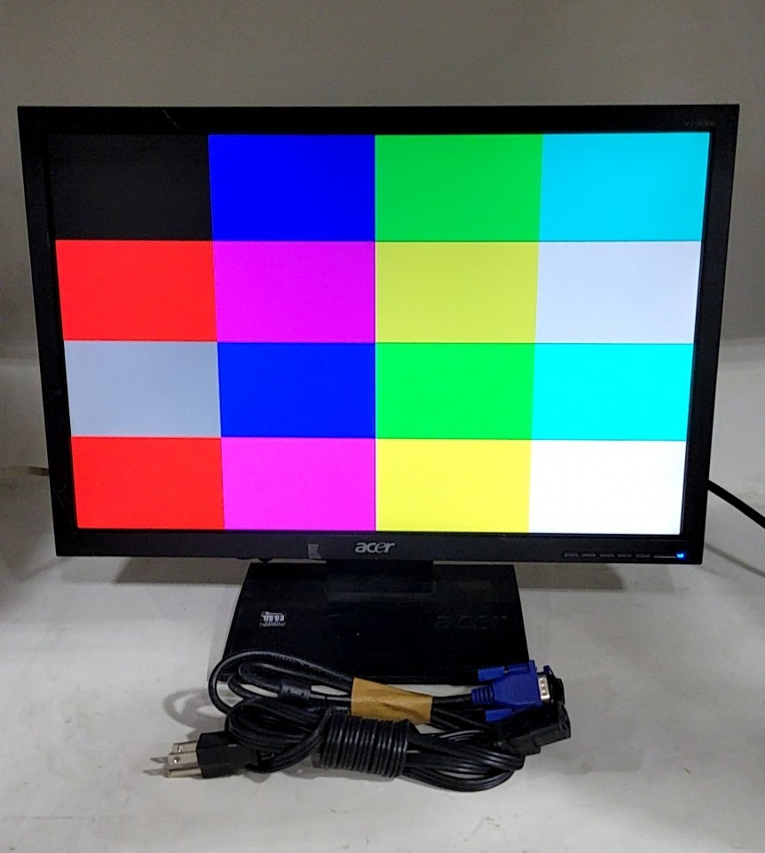 ACER V193W ET.CV3WP.E05 19" LCD Monitor VGA GRADE B