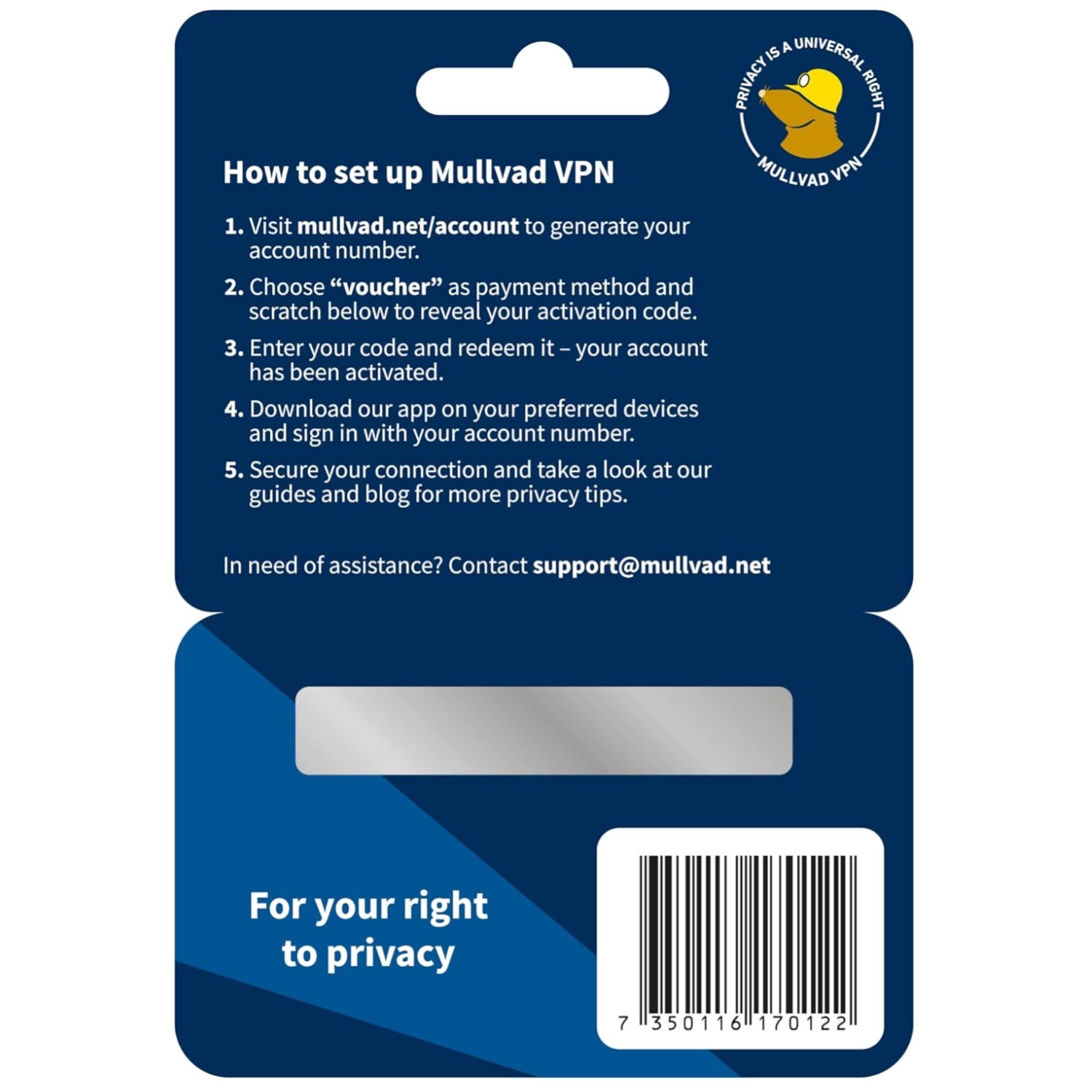 12- VPN Service | 5 Devices | Privacy Protection