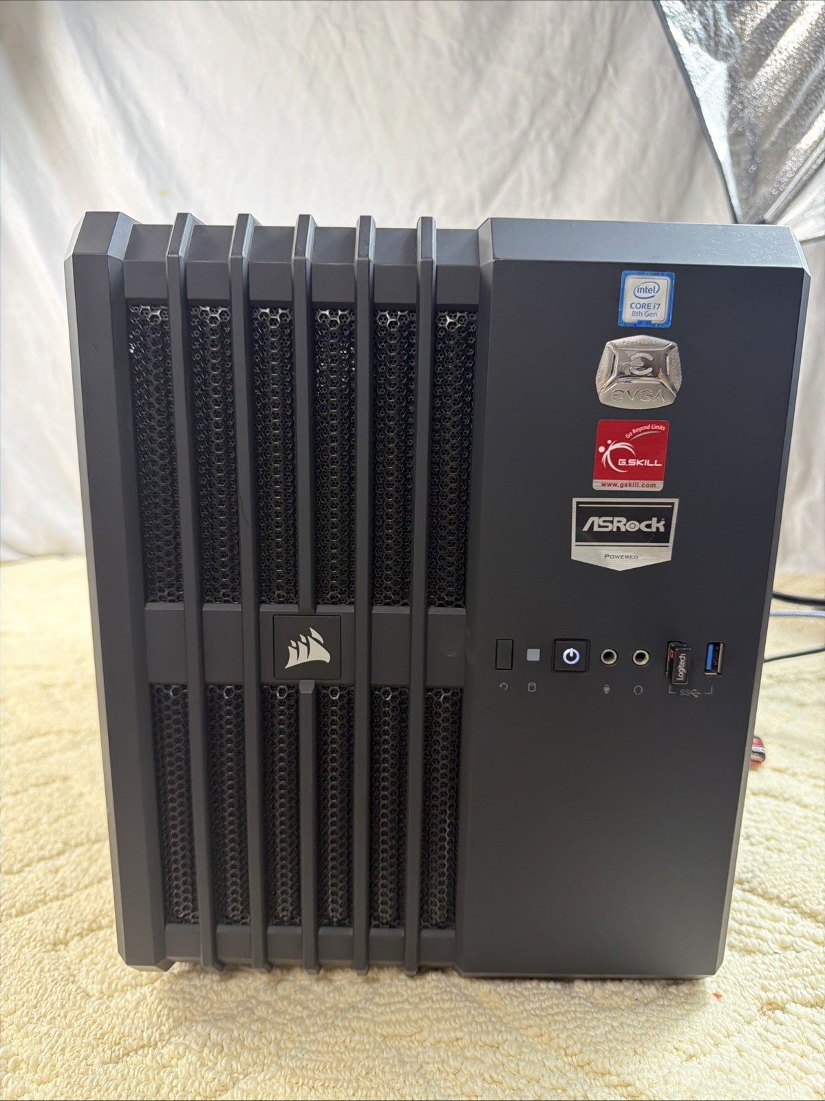 Corsair Carbide Series Air 240 High Airflow CUSTOM COMPUTER ,ASROCK,EVGA Geforce