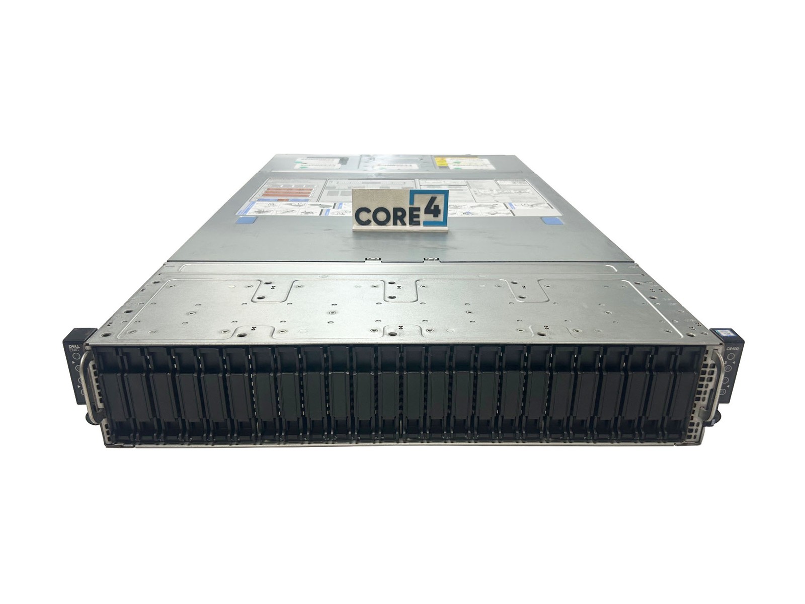DELL C6400-CHASSIS-24-BAY-SAS/SATA C6400 24x2.5in SYSTEM - 4x C6420 each w/ 6-SA