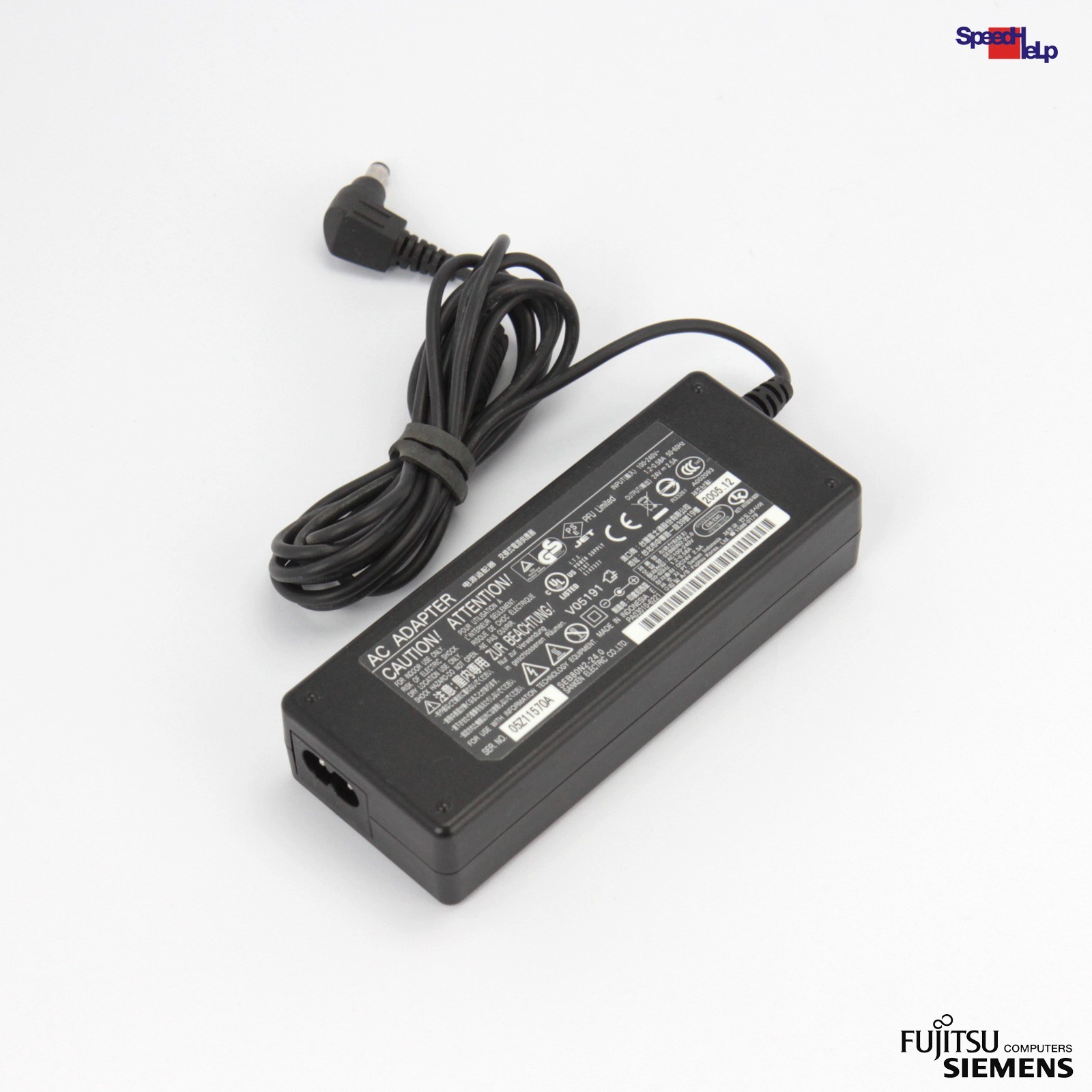 Fujitsu Siemens SANKEN SEB80N2-24 Notebook Laptop Adapter Supply 24V 2.5A 60W