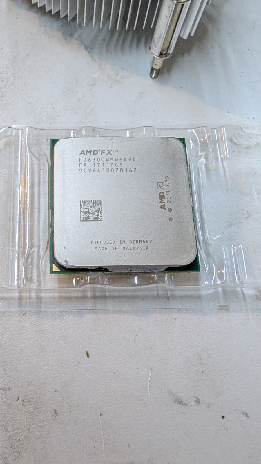 AMD CPU 6 Core FX-6300 3.5 GHz , Turbo 4.1 GHz - Socket AM3+ - Tested