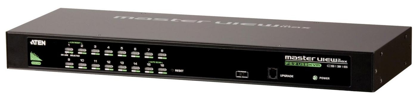 Aten CS1316-AT-G 34539 16-Port USB/PS2 KVM combo console, 2048x1536 2 level ~E~