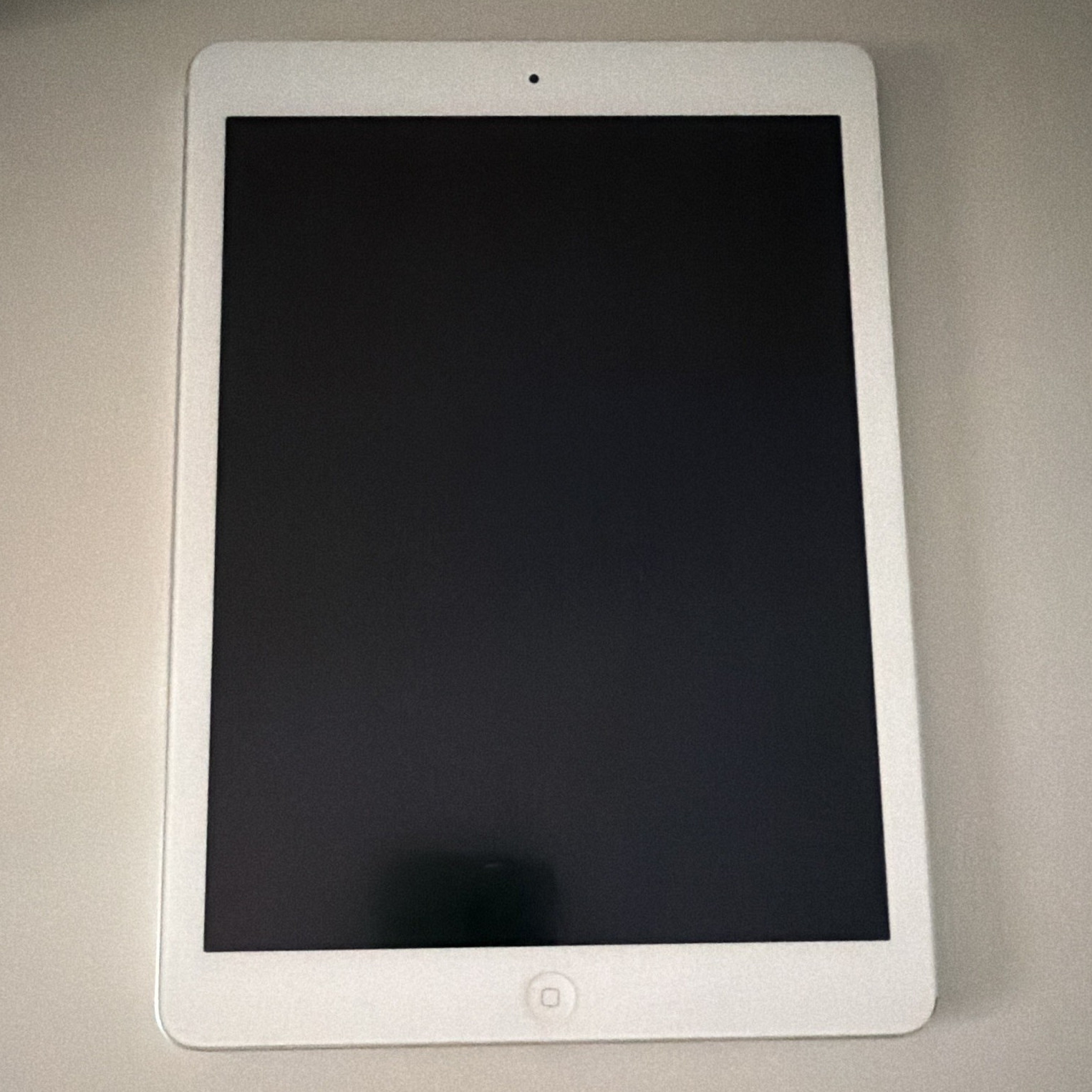 Apple iPad Tablet Silver/White Touchscreen Built-In Front & Rear Cameras