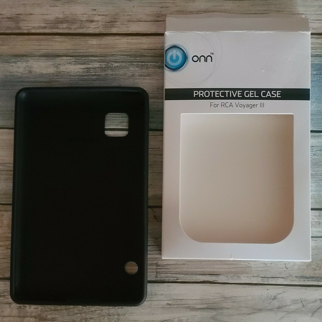 ONN™ Brand ~ Protective Gel Case For RCA Voyager III ~ Black