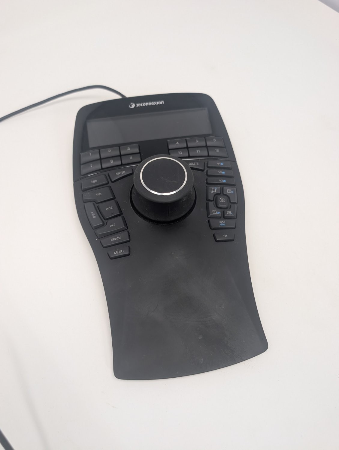 3Dconnexion Space Mouse Enterprise 3D USB Wired P/N 3DX-600051 Black