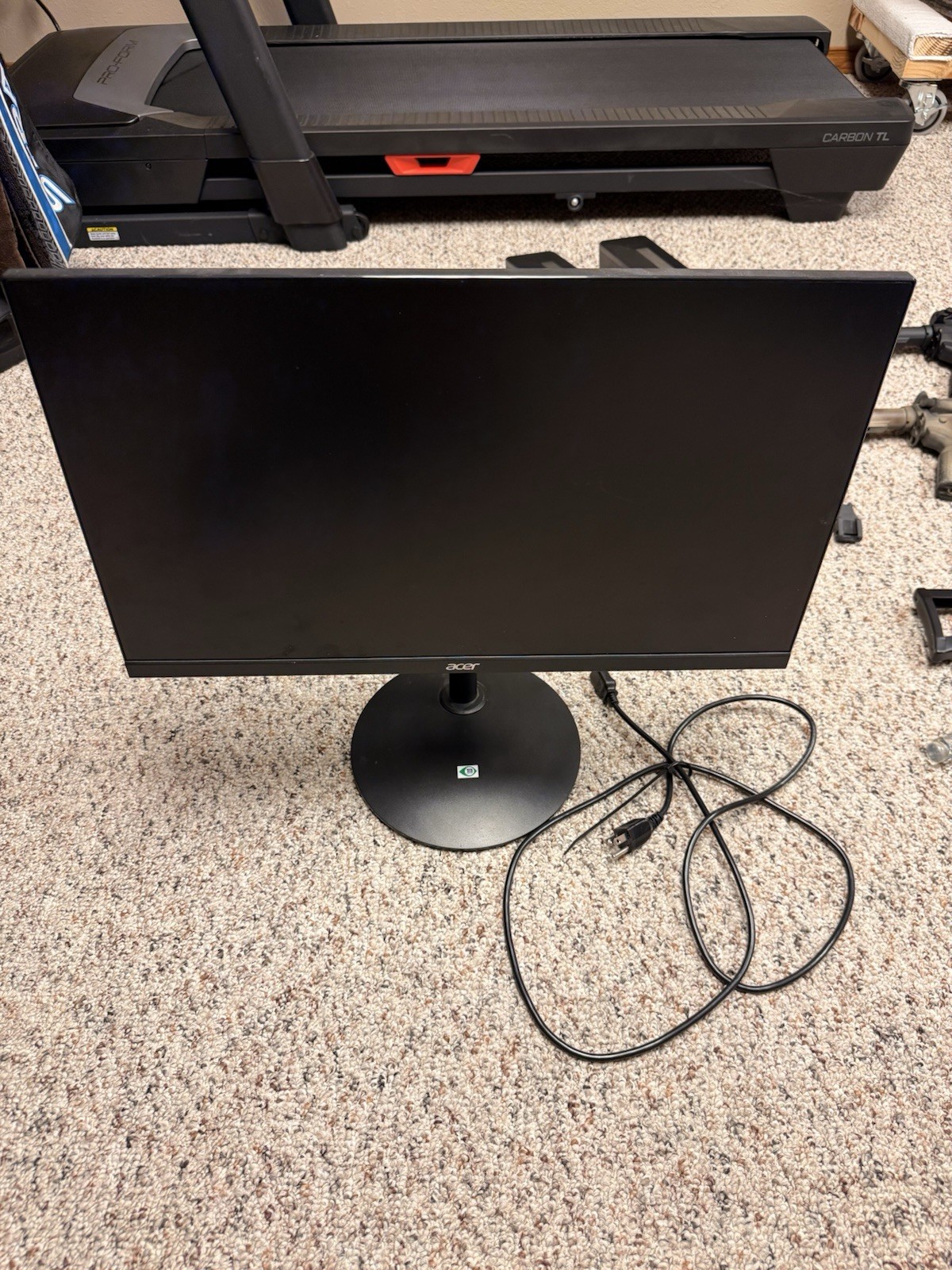 Acer Monitor With Swingarm And Elegant Speakers