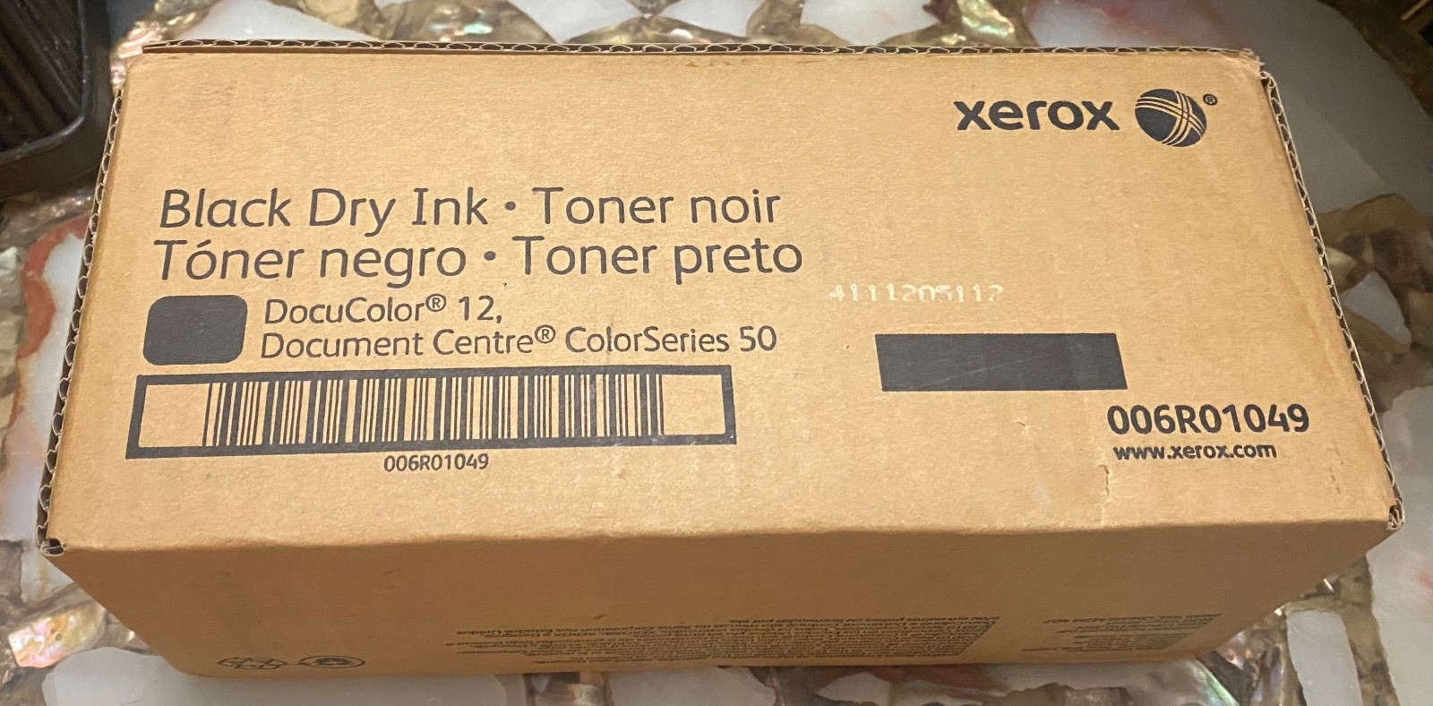 Xerox Toner Black Dry Ink 006R01049 Sealed New 2-Pack Cartridges Original Box