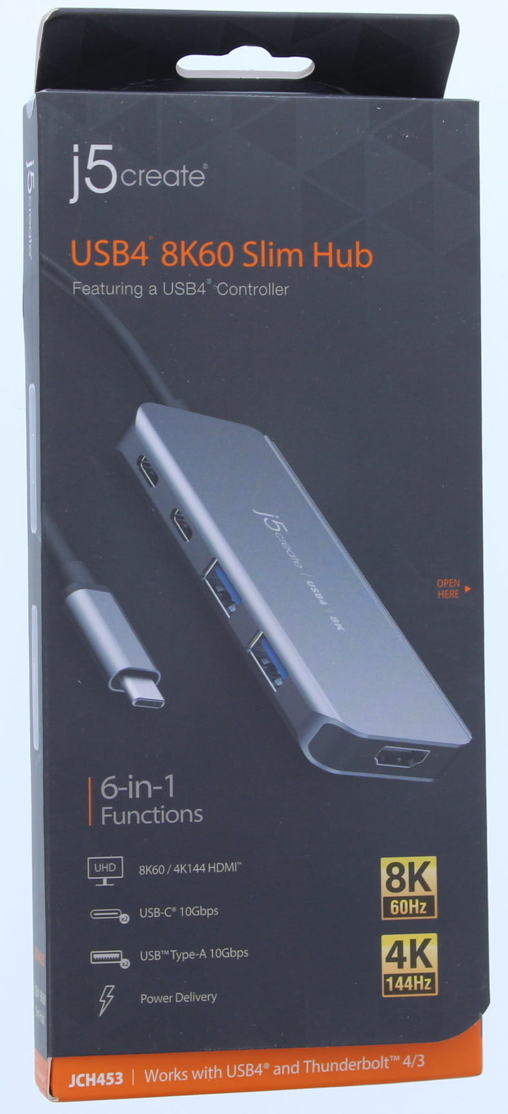J5 Create USB4 8K60 Slim Hub