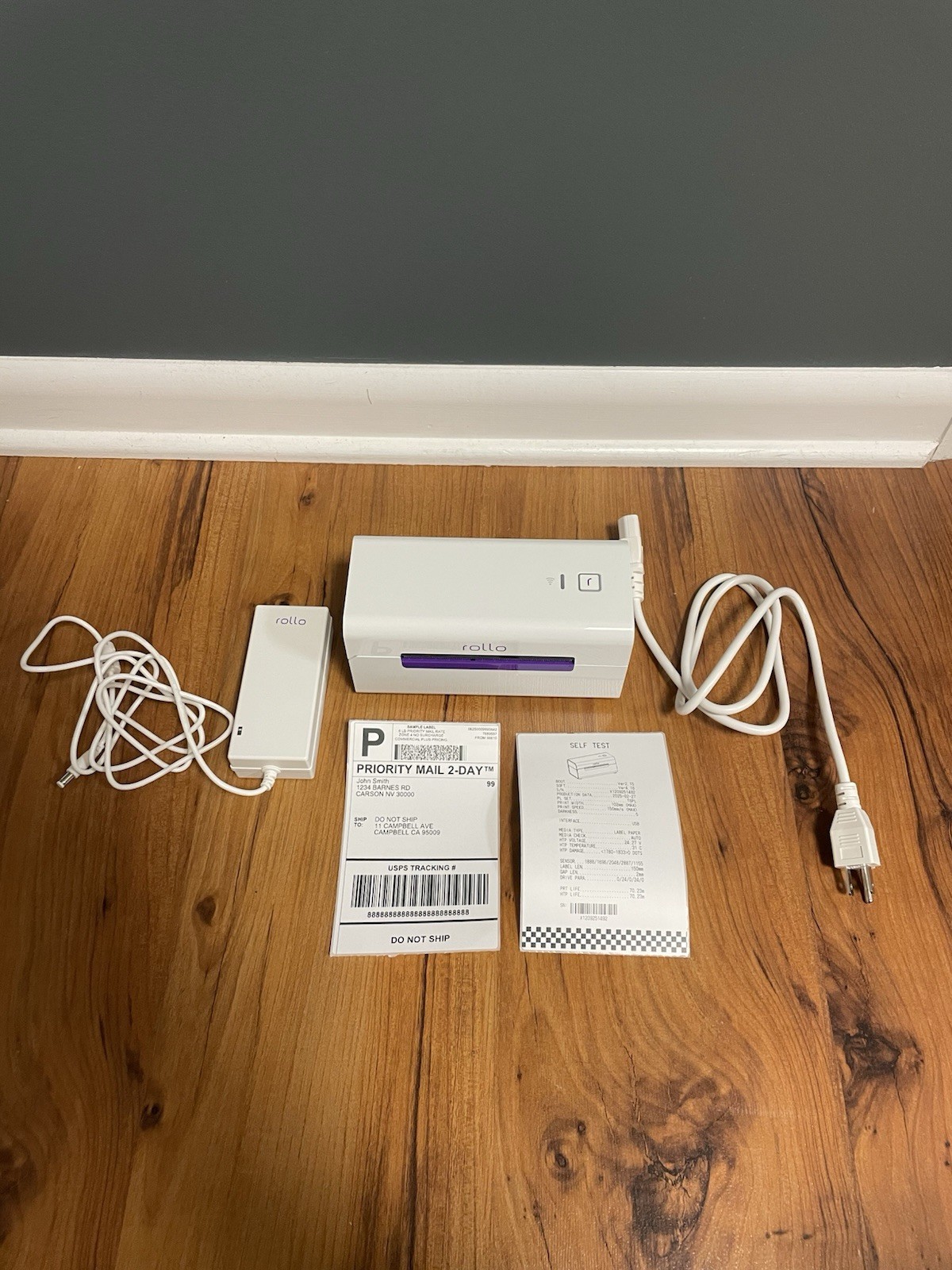 Rollo X1040 Wireless Thermal Label Printer - Tested And Working