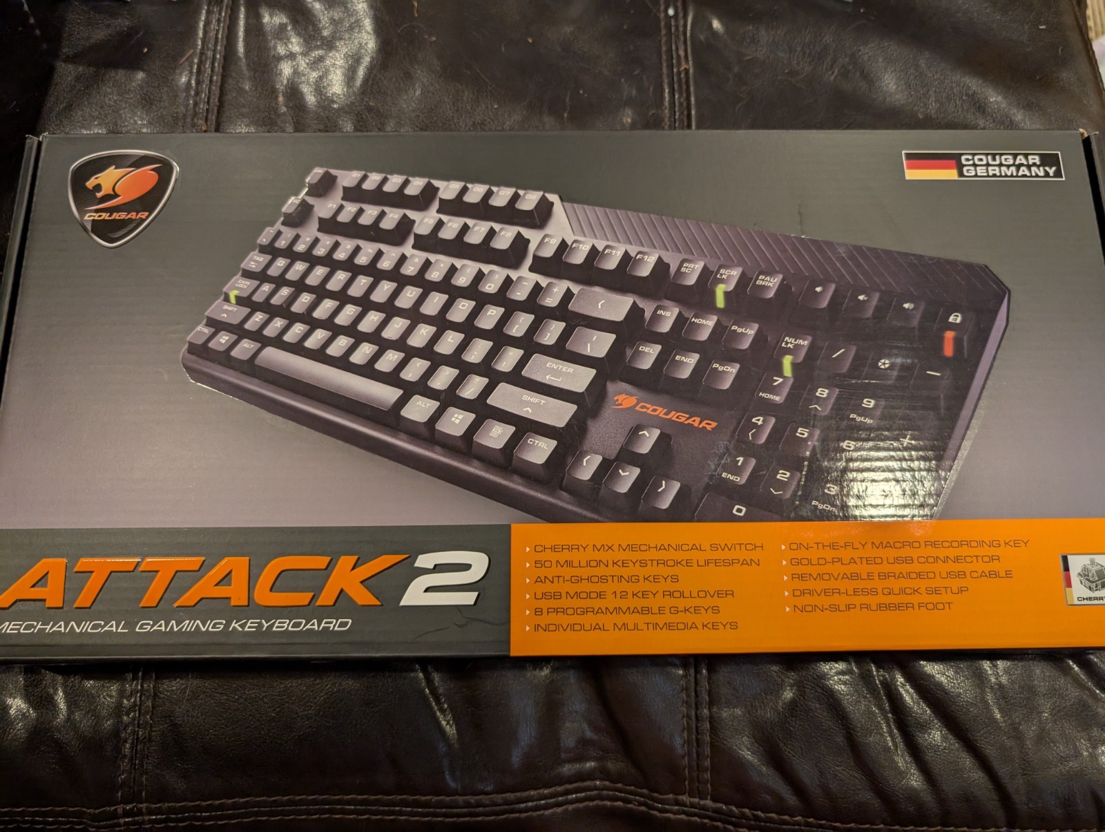 Cougar Attack 2 Cherry MX Mechanical Gaming Keyboard