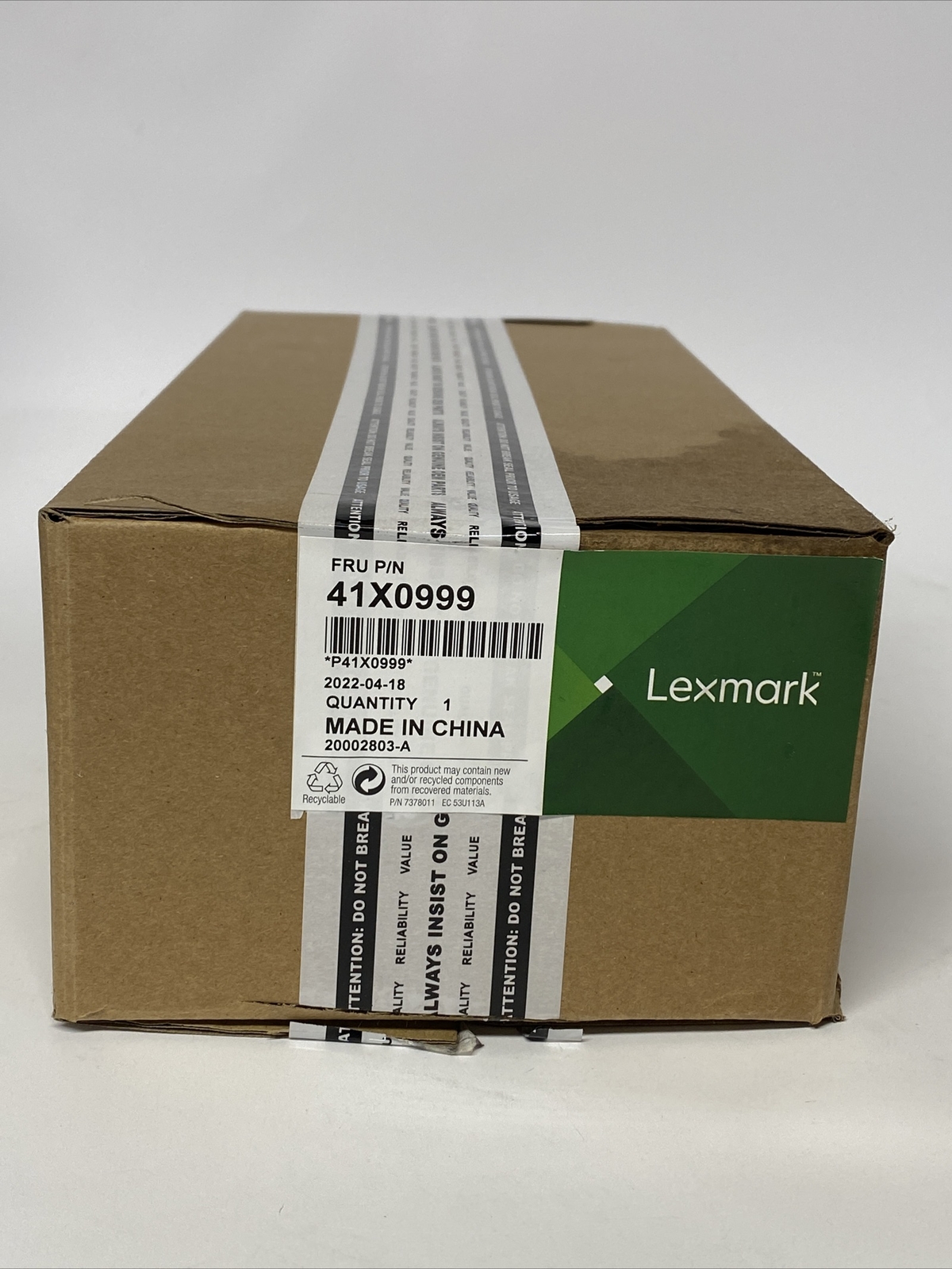 Genuine LEXMARK 41X0999 Pick Roller And Separator Pad Brand New