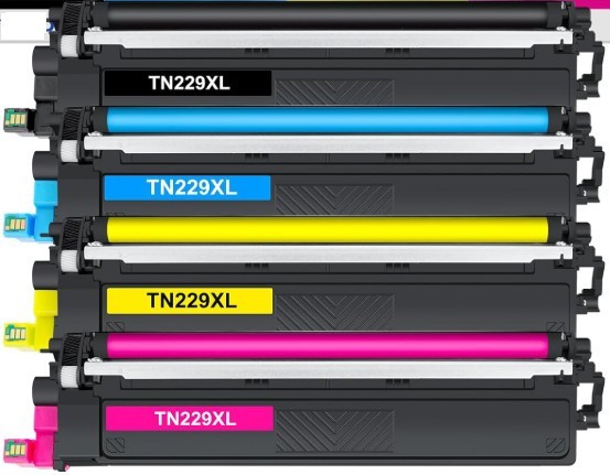 TN 227 V3 4CL Premium Toner Cartridge 4Pk Toner Cartridges Blk Cyan Yellow Magta