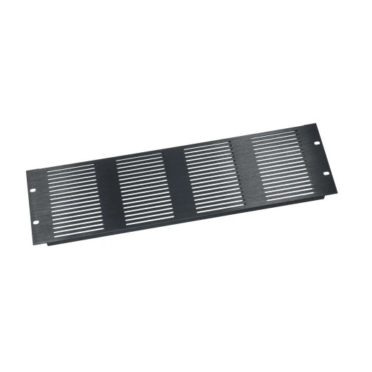 VTP-3, Middle Atlantic 3RU Anodized Slotted Vented Panel Black
