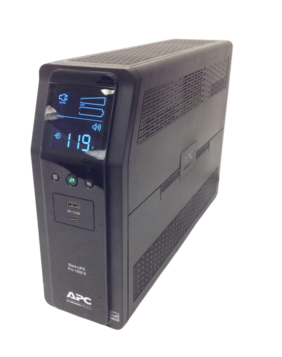 APC BR1500MS Back-UPS Pro 1500S 1500VA 900W Sine Wave UPS / NO BATTERIES