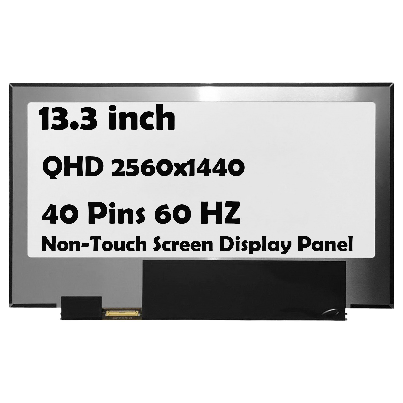 13.3" for ACER ASPIRE S7 392 2560x1440 40 Pins LCD Non-Touch Screen Display Pane