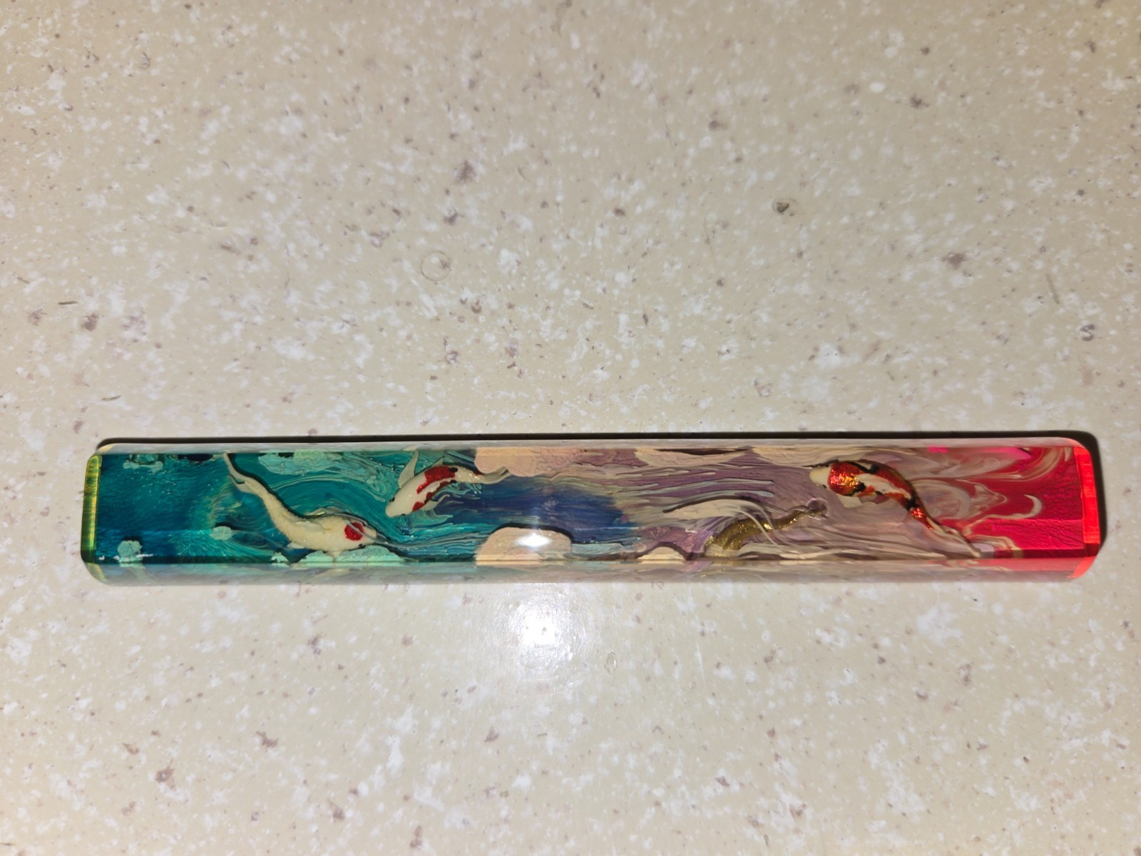 Jelly Key Zen Pond artisan keycap spacebar 6.25u
