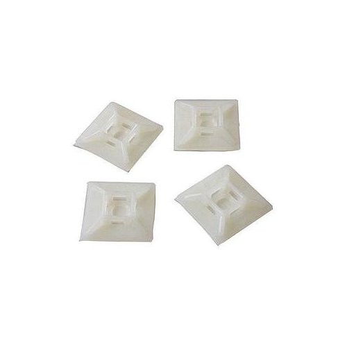 StarTech Self-adhesive Nylon Cable Tie Mounts - Pkg of 100 (HC102)