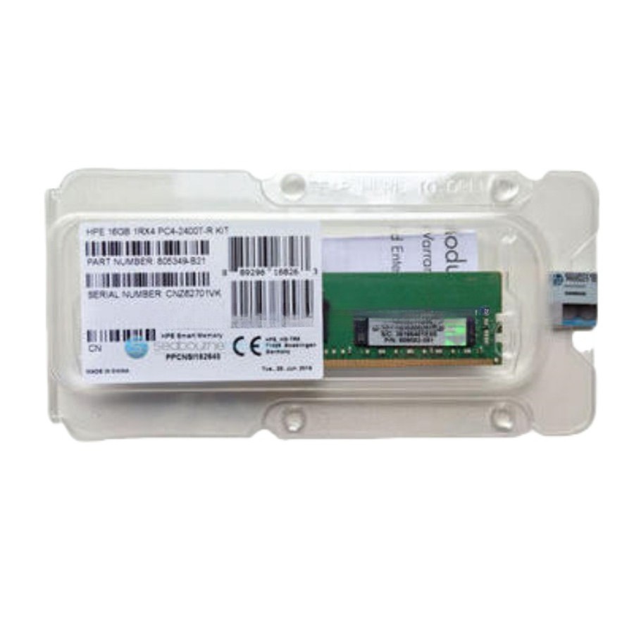 Fits For 836220-B21 809081-081 846740-001 HP 16GB 2RX4 DDR4 PC4-2400T Memory
