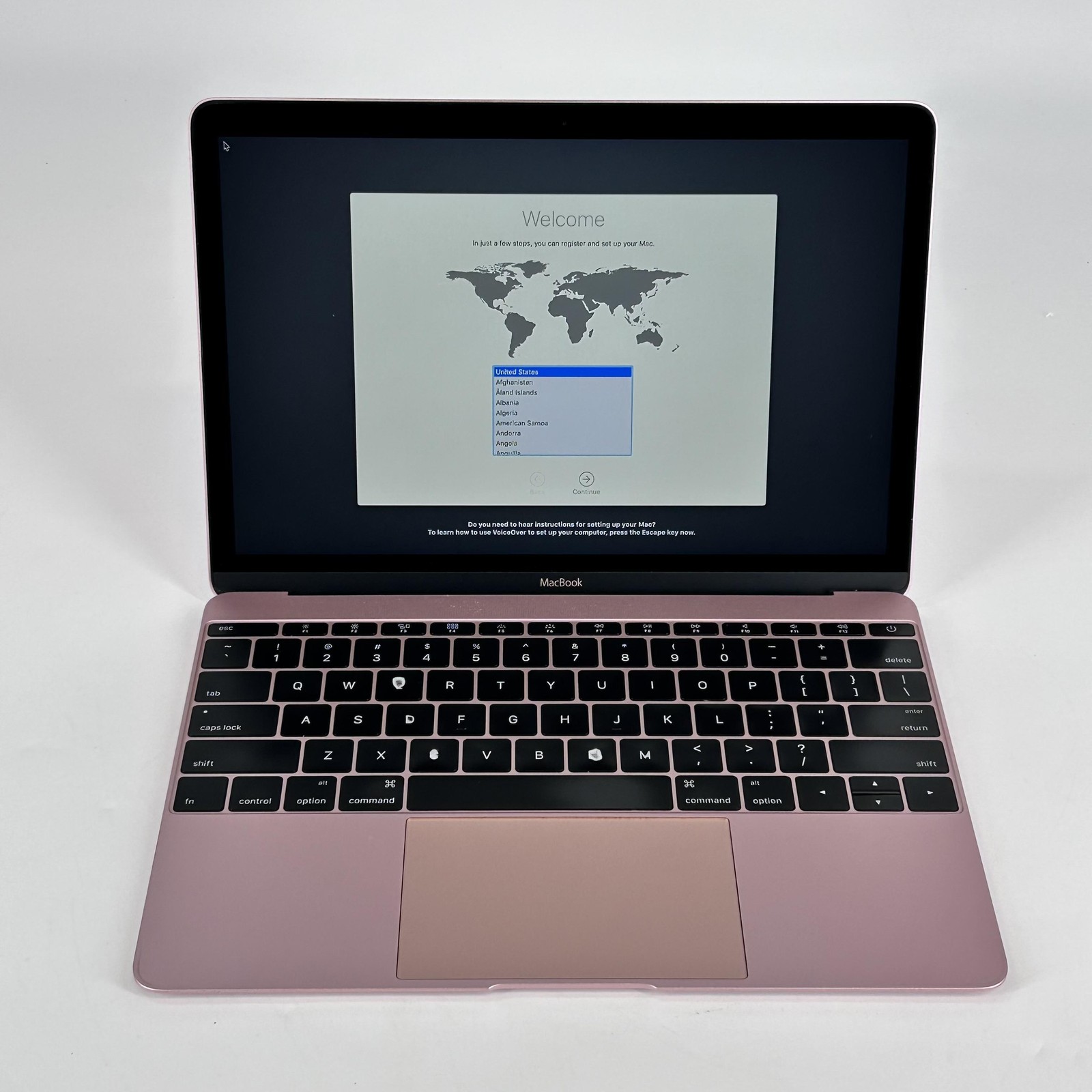 MacBook 12 Gold Early 2016 1.2 GHz Intel Core M 8GB 512GB SSD Peaking Microphone