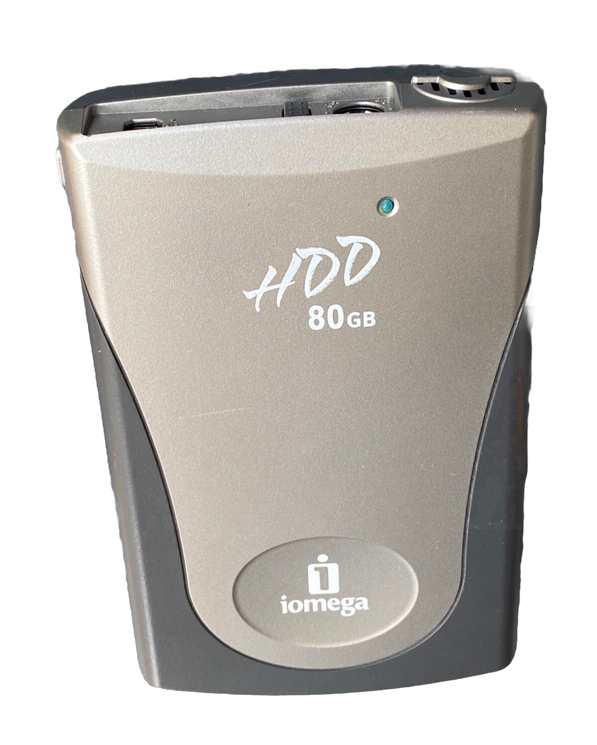 IOMEGA DHD080-U 80GB AC Powered USB External Hard Drive  (WORKS)