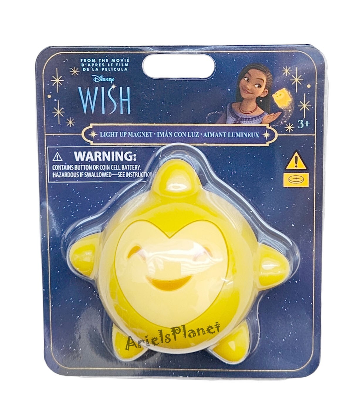 Disney Parks Wish Movie Star Light-Up Magnet