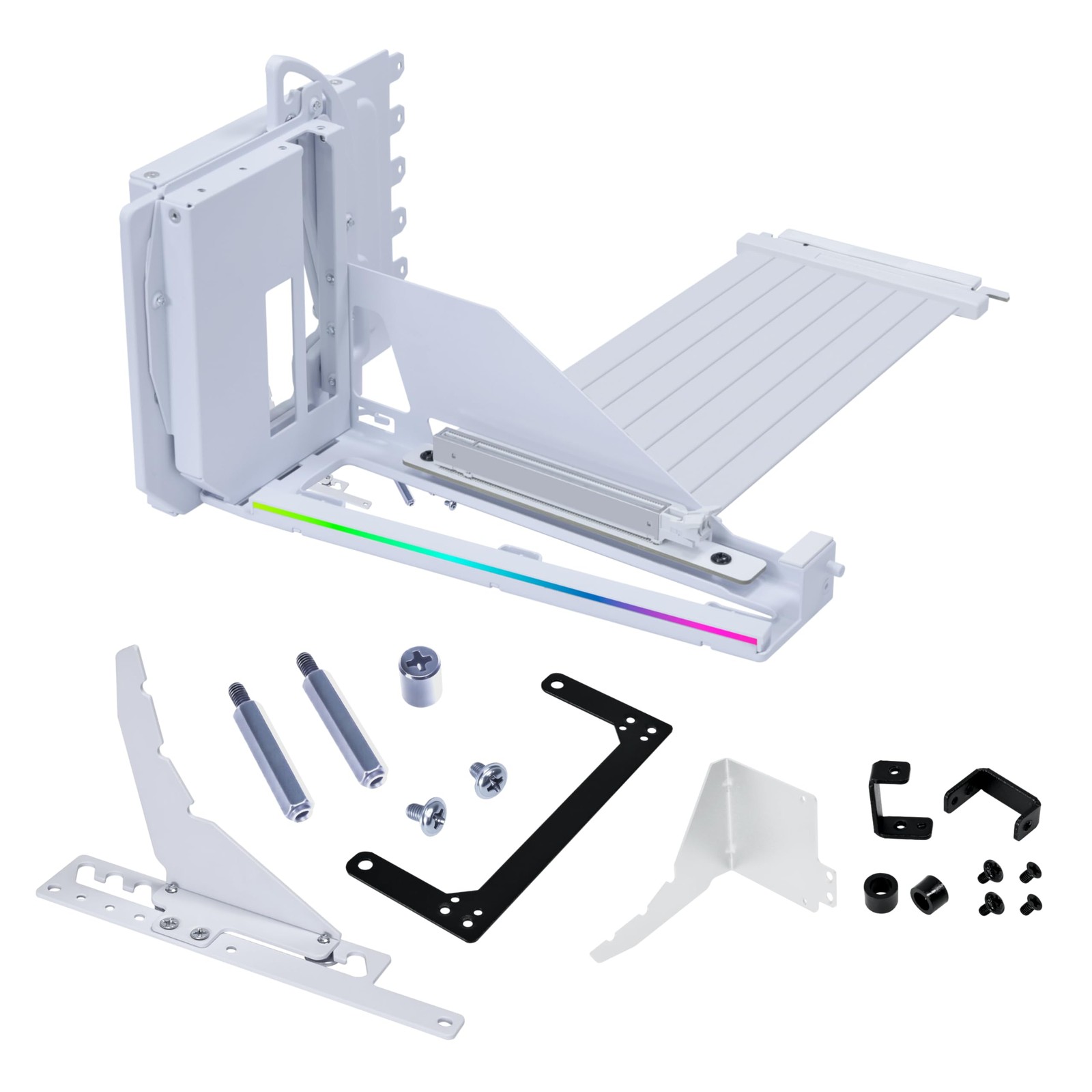 ATX PC Case 4 Slots Vertical GPU Kit (VG4v4) - Gen 5 Riser Cable PCI-E 5.0 x16-2