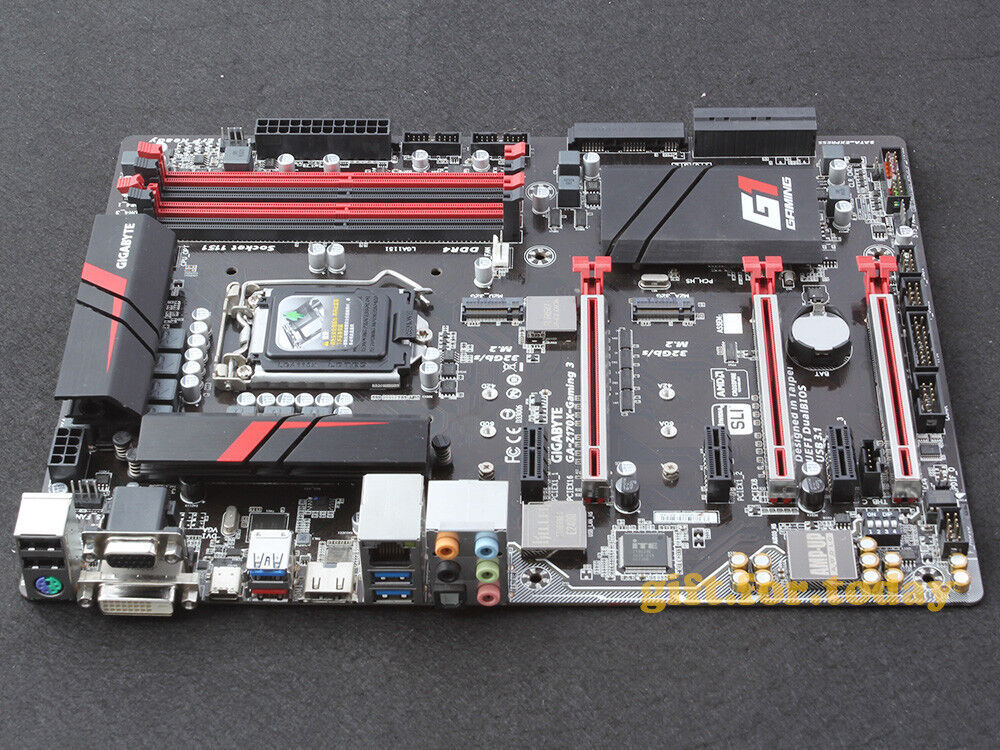 Original GIGABYTE GA-Z170X-GAMING 3 Intel Z170 Motherboard LGA 1151 DDR4 DVI ATX