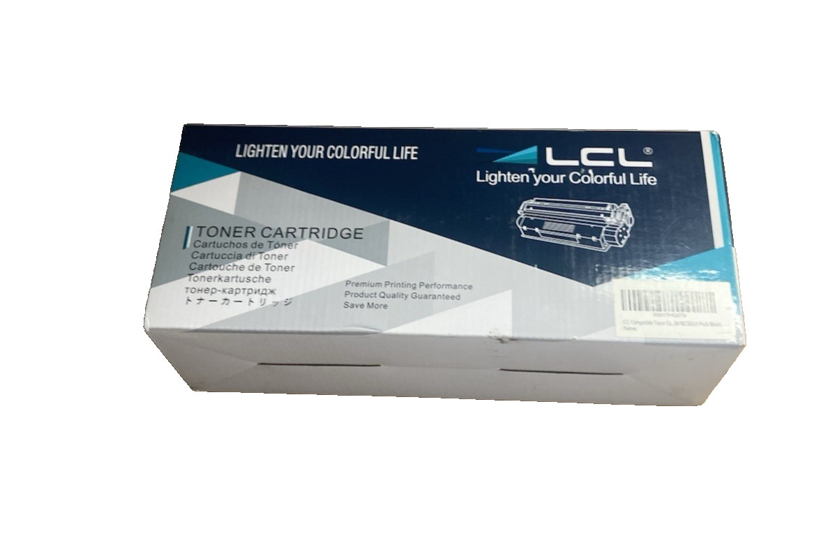 LCL Lighten For Life Toner 46508704 Black for Okidata C332 New Open Box
