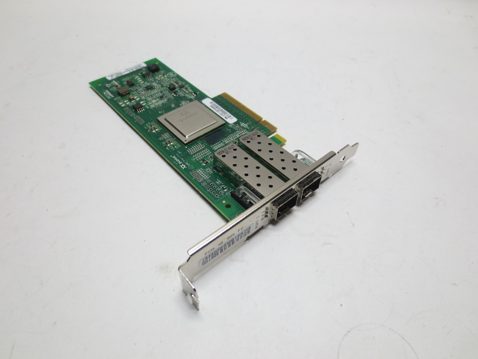 HP QLogic QLE2562-HP 8Gbe Dual Port FC Card AJ764-63002 - Full Height