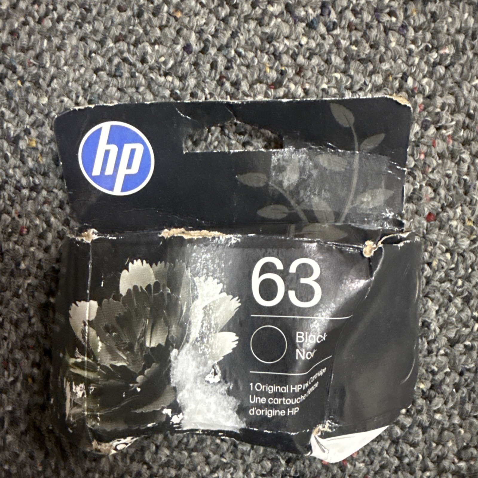 HP 63 F6U62AN Ink Cartridge - Black (F6U62AN#140)